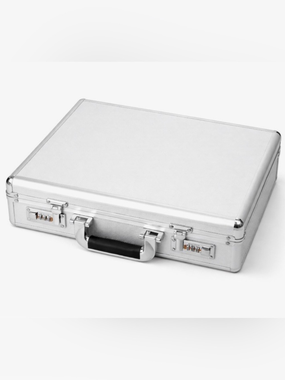 Invicta 18-Slot Aluminum Briefcase Watch, Silver